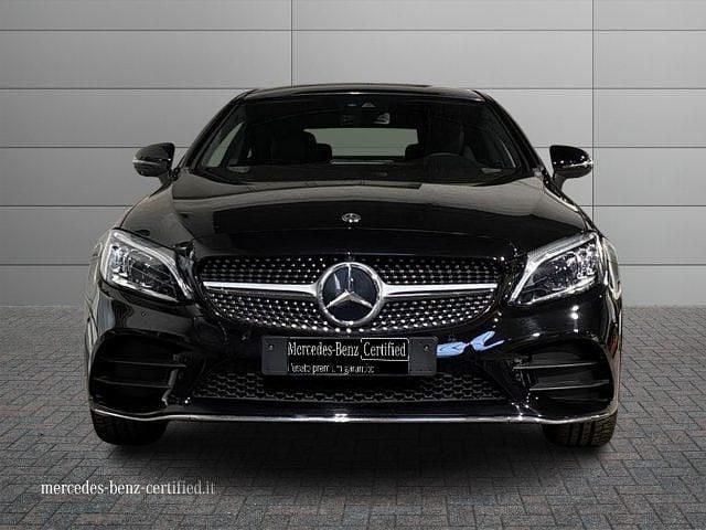 Usata Mercedes C220 Premium 194 CV (142 kW) 2021 Nero Coupé