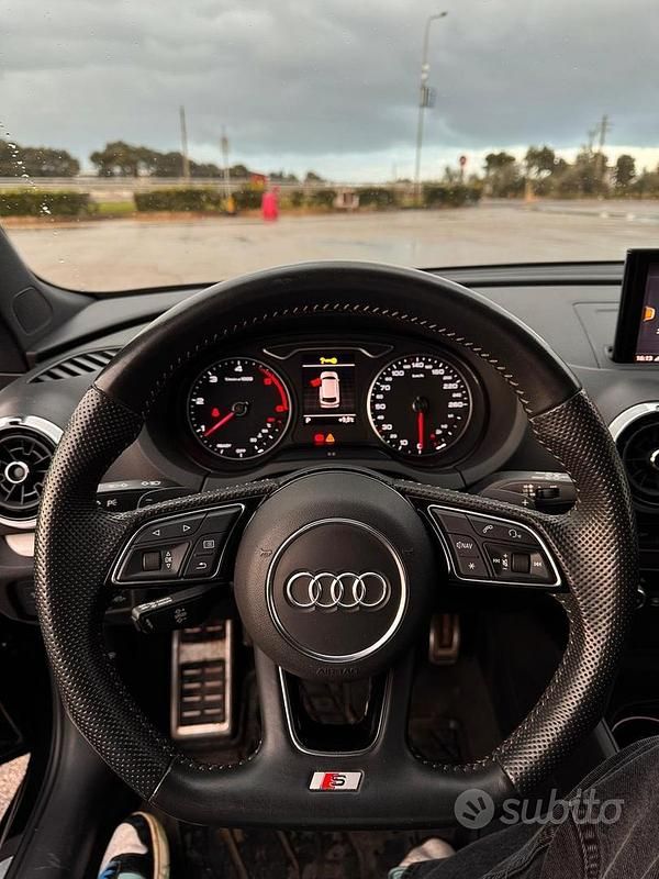 Usata Audi A3 Sport 116 CV (85 kW) 2019 Nero Berlina