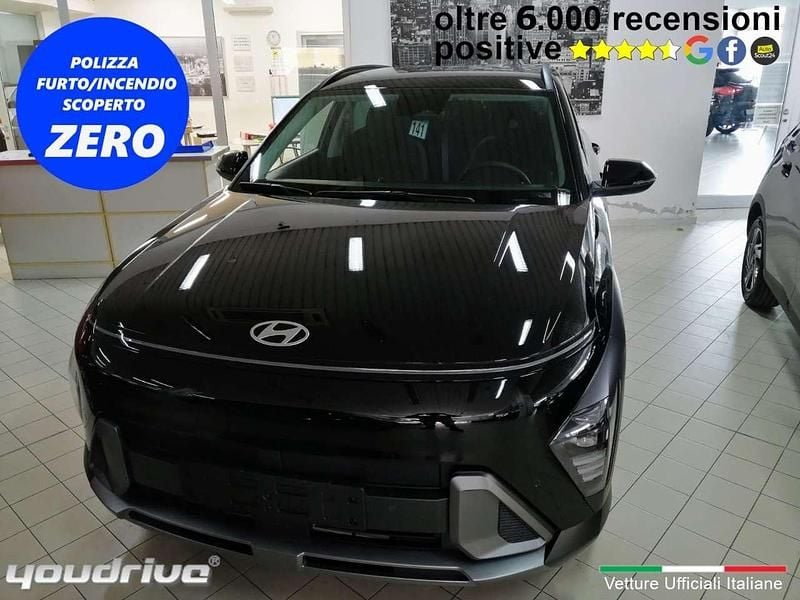 Nuova Hyundai Kona 101 CV (74 kW) 2025 Nero SUV