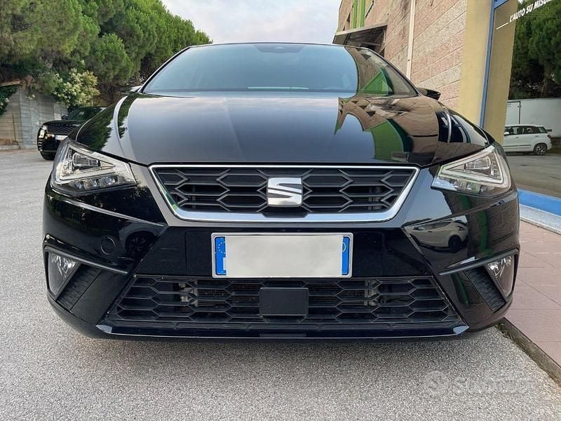 Usata Seat Ibiza FR 95 CV (69 kW) 2022 Nero Berlina