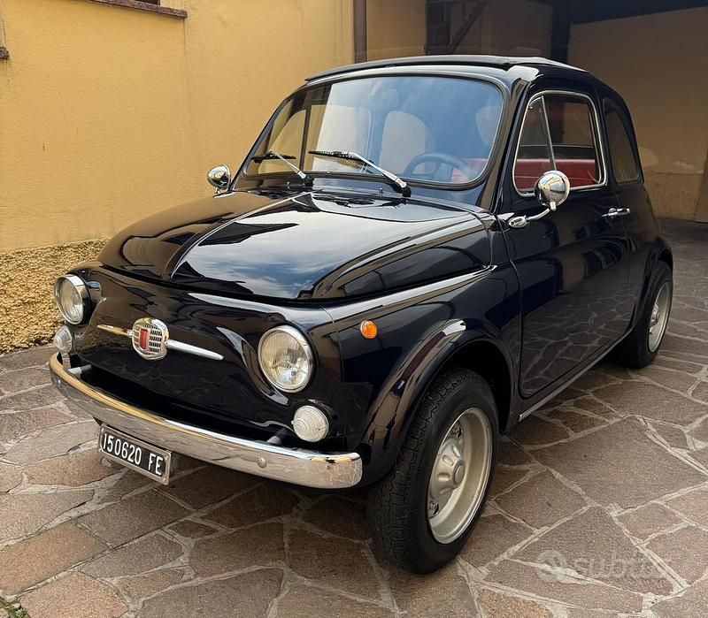 Usata Fiat 500 1970 Blu Utilitaria