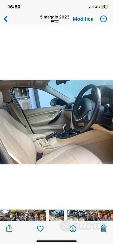 Usata BMW 318 Luxury Line 143 CV (105 kW) 2013 Blu/azzurro Station wagon