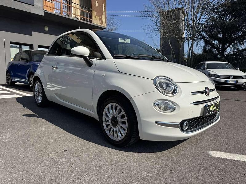 Usata Fiat 500 Lounge 69 CV (50 kW) 2016 Bianco Utilitaria