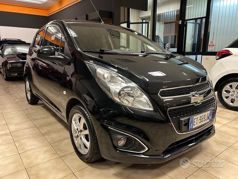 Begagnad Chevrolet Spark LT 68 HK (50 kW) 2014 Svart Halvkombi