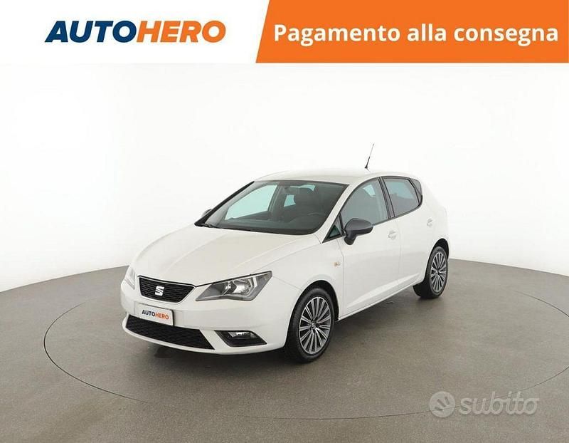 Bianco Usata 2015 Seat Ibiza Tre volumi | 8299 € (Molto cara) - Immagine 1/2