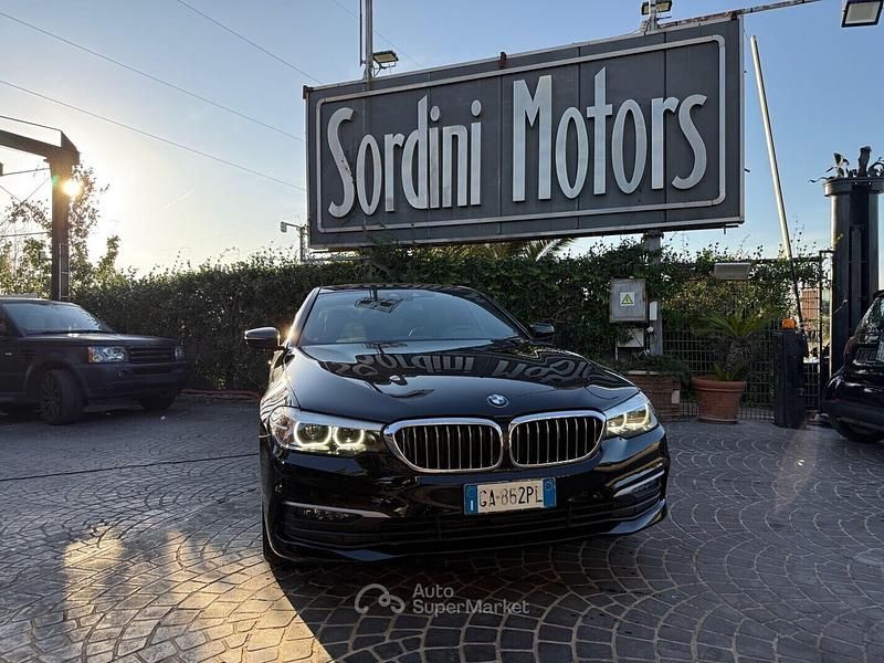 Usata BMW 520 Luxury Line 190 CV (139 kW) 2020 Nero Berlina