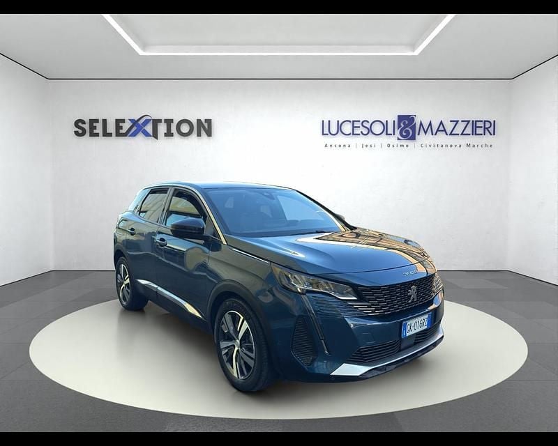 Usata Peugeot 3008 Active 130 CV (95 kW) 2022 Blu SUV