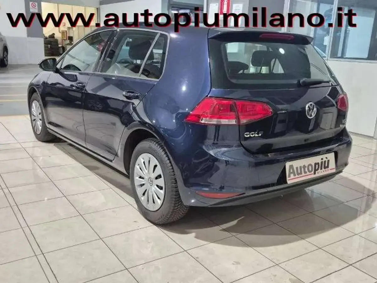 Usata VW Golf VII Trendline 86 CV (63 kW) 2015 Blu/azzurro Berlina