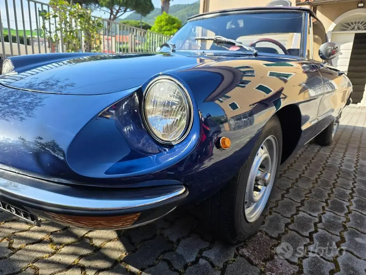 Usata Alfa Romeo Spider 1970 Bluazzurro Cabrio