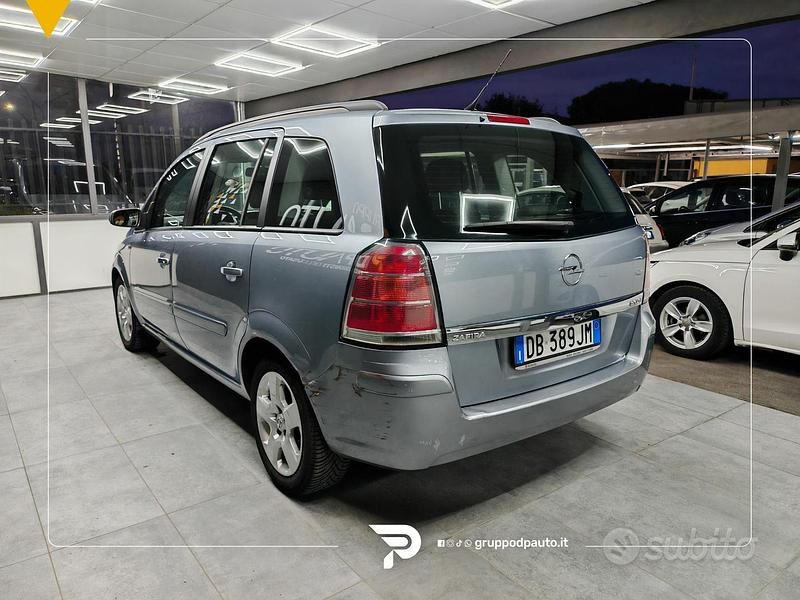 Usata Opel Zafira Enjoy 120 CV (88 kW) 2006 Blu Monovolume