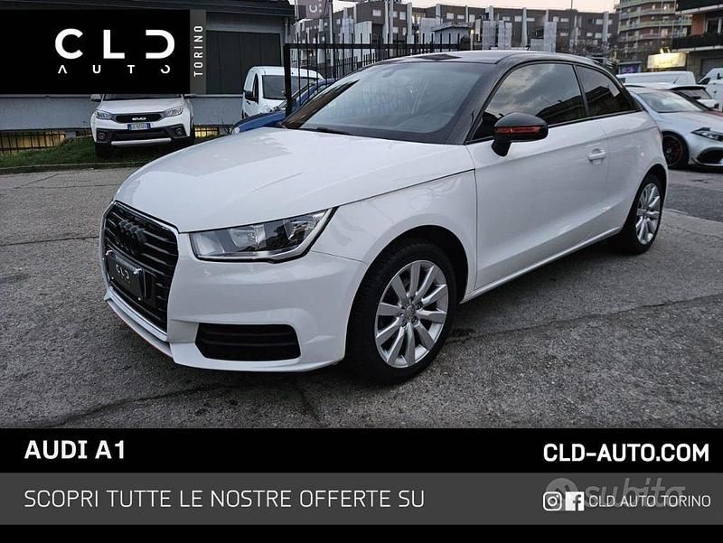 Usata Audi A1 Sport 95 CV (69 kW) 2015 Bianco Utilitaria