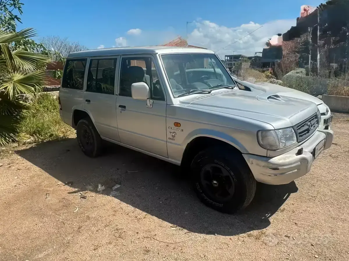 Usata Hyundai Galloper 100 CV (73 kW) 2000 Grigio SUV