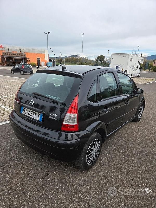 Usata Citroën C3 73 CV (53 kW) 2009 Nero Utilitaria