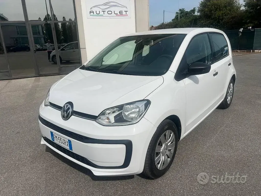 Usata VW up! take up! 60 CV (44 kW) 2018 Bianco Utilitaria