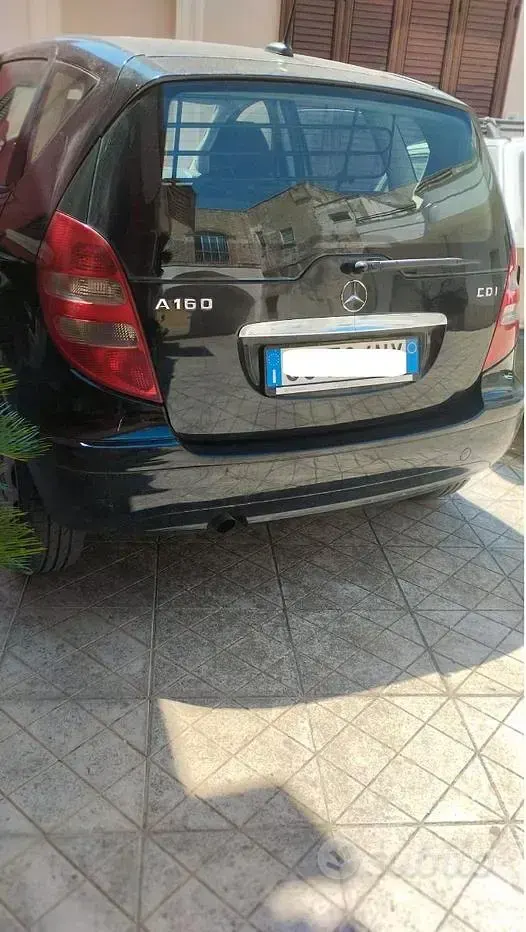 Usata Mercedes A160 82 CV (60 kW) 2005 Nero Berlina