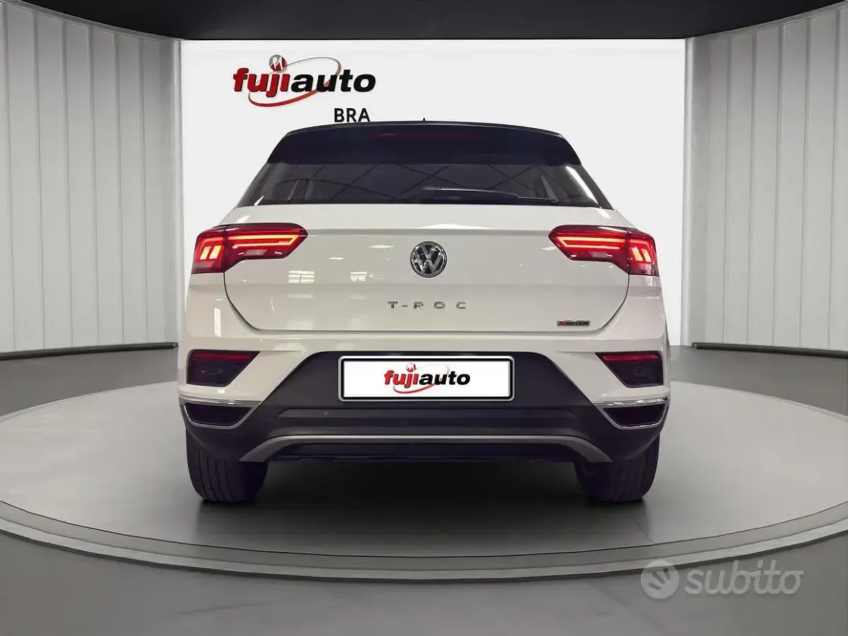 Usata VW T-Roc Style 150 CV (110 kW) 2018 Bianco SUV