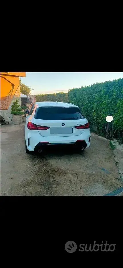 Usata BMW 118 M Sport 150 CV (110 kW) 2021 Bianco Utilitaria