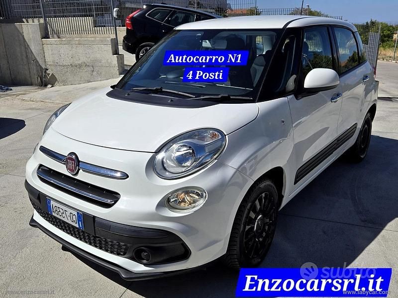 Bianco Usata 2020 Fiat 500L Mirror Monovolume | 7699 € (Super prezzo) - Immagine 1/4