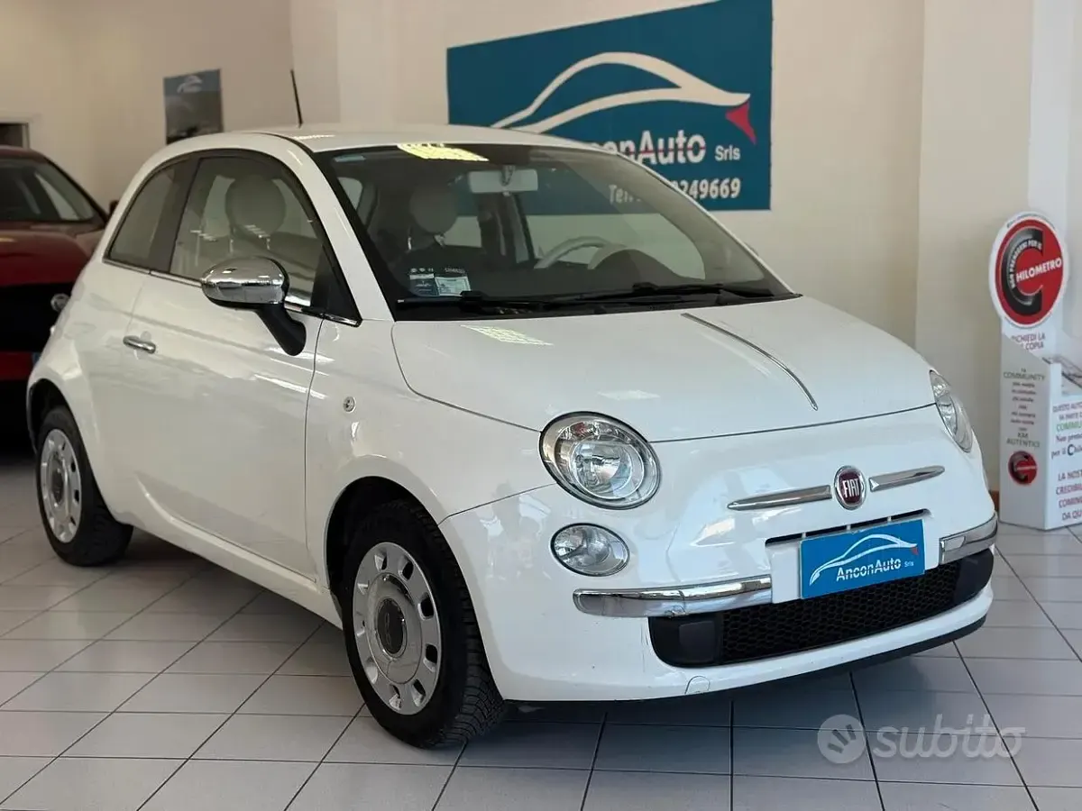 Usado Fiat 500 69 CV (50 kW) 2014 Blanco Berlina
