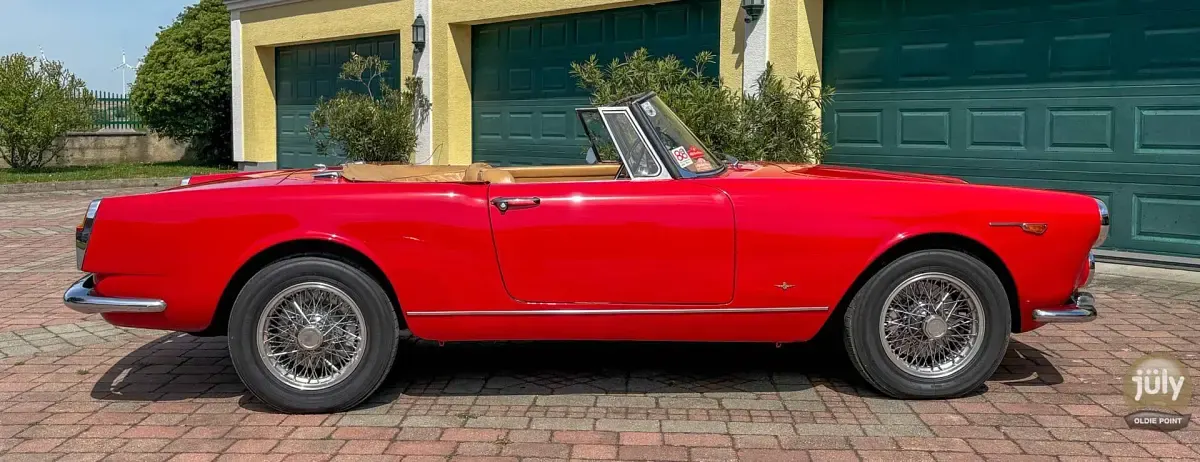 Usata Alfa Romeo 2600 145 CV (106 kW) 1963 Rosso Cabrio