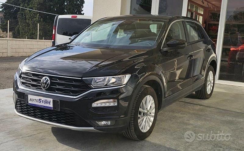 Usata VW T-Roc Style 116 CV (85 kW) 2021 Nero SUV