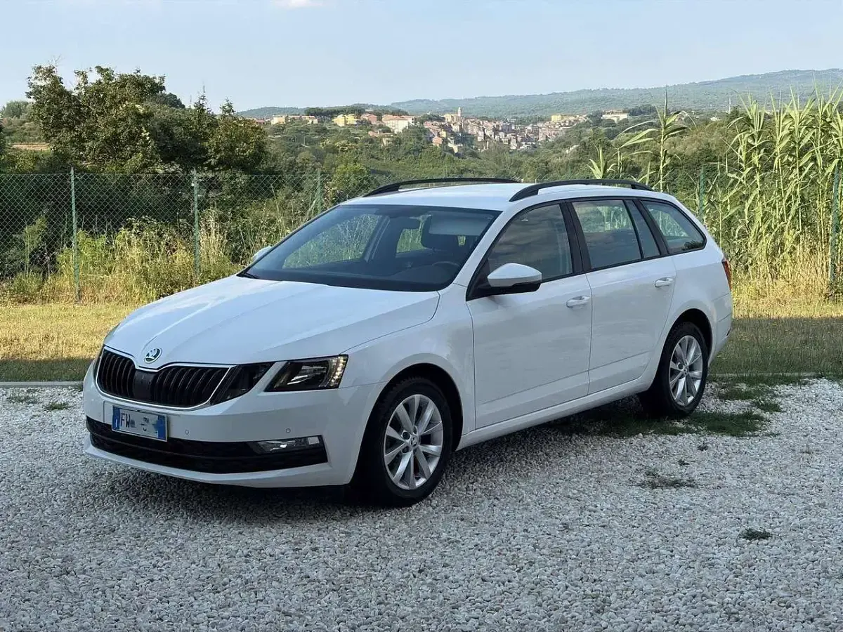 Usata Skoda Octavia Executive 116 CV (85 kW) 2019 Bianco Station wagon