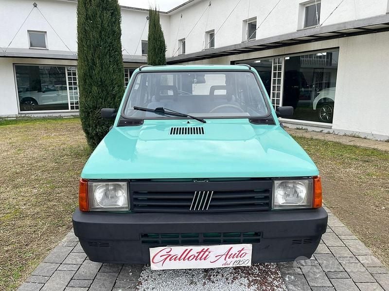 Usata Fiat Panda Young 54 CV (39 kW) 2003 Verde Utilitaria