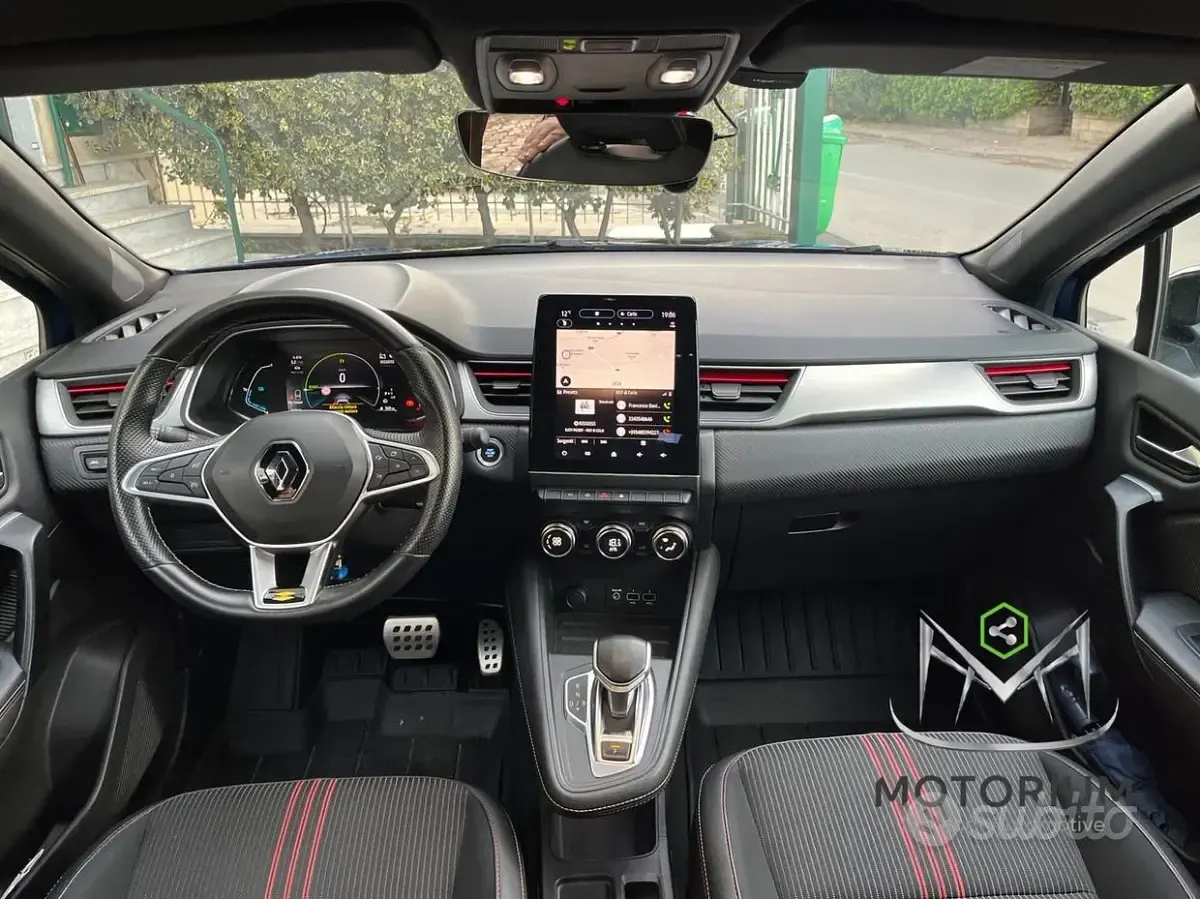 Usata Renault Captur RS Line 94 CV (69 kW) 2022 Blu SUV
