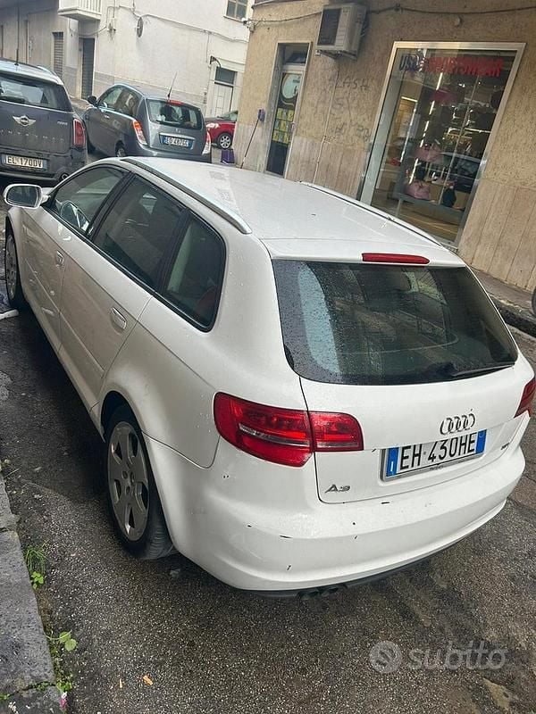 Usata Audi A3 170 CV (125 kW) 2011 Bianco Utilitaria