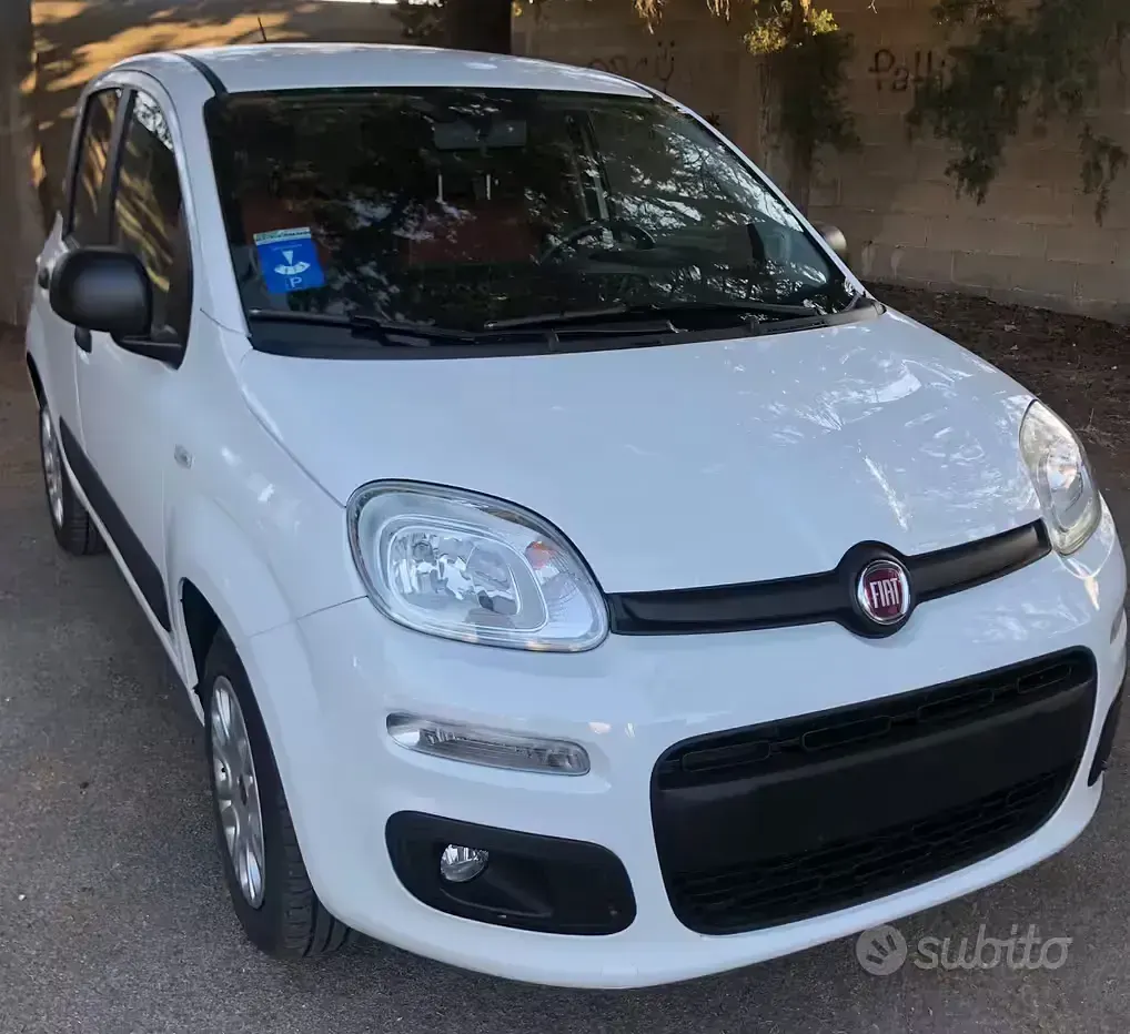 Usata Fiat Panda Lounge 69 CV (50 kW) 2016 Bianco Utilitaria