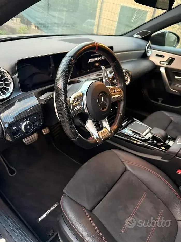 Usata Mercedes A35 AMG AMG 306 CV (225 kW) 2019 Grigio Berlina