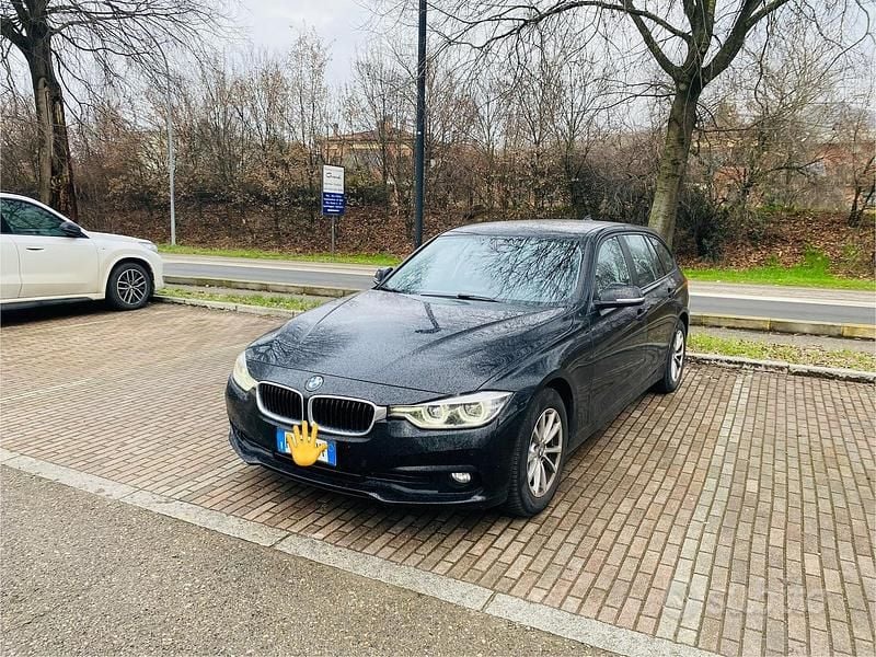 Usata BMW 316 Advantage 2017 Nero Station wagon