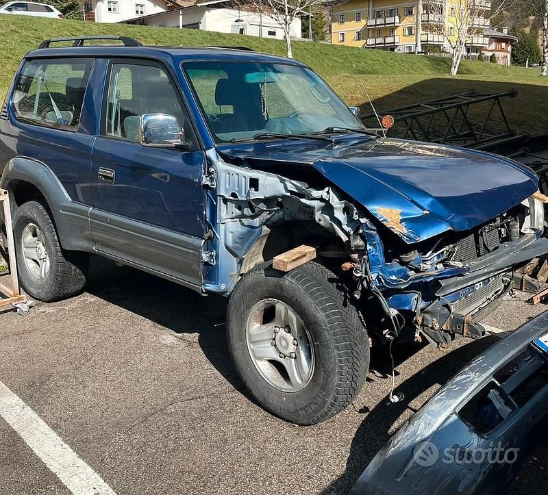 Usata Toyota Land Cruiser 163 CV (119 kW) 2002 Blu SUV
