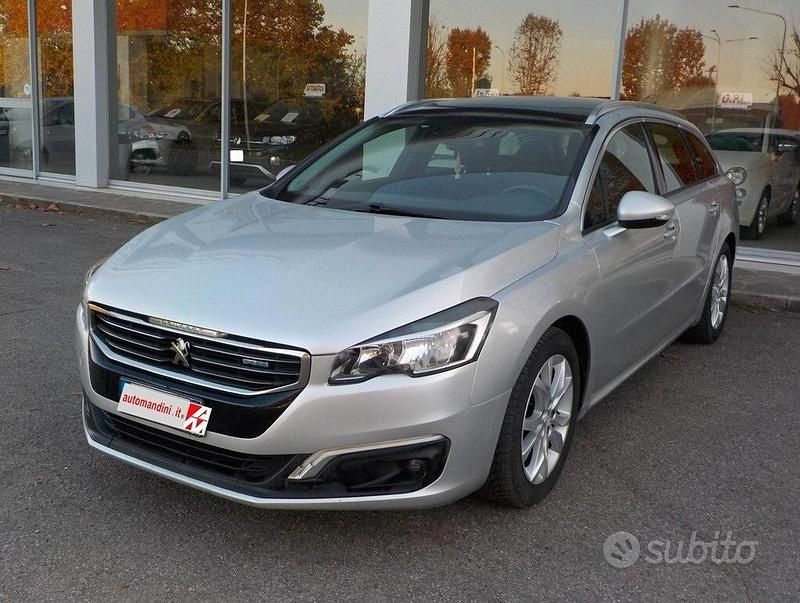 Grigio Usata 2016 Peugeot 508 Allure Station wagon | 7300 € (Buon prezzo) - Immagine 1/4
