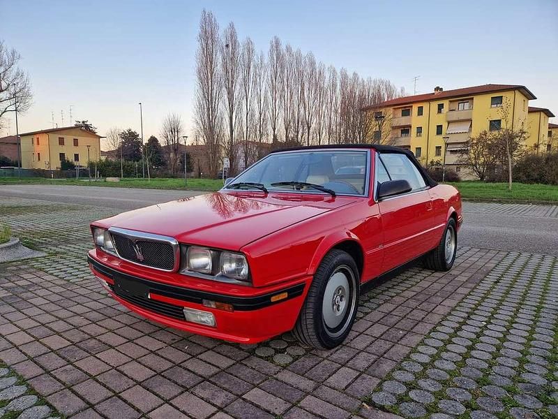 Usata Maserati Biturbo 184 CV (135 kW) 1990 Rosso Cabrio