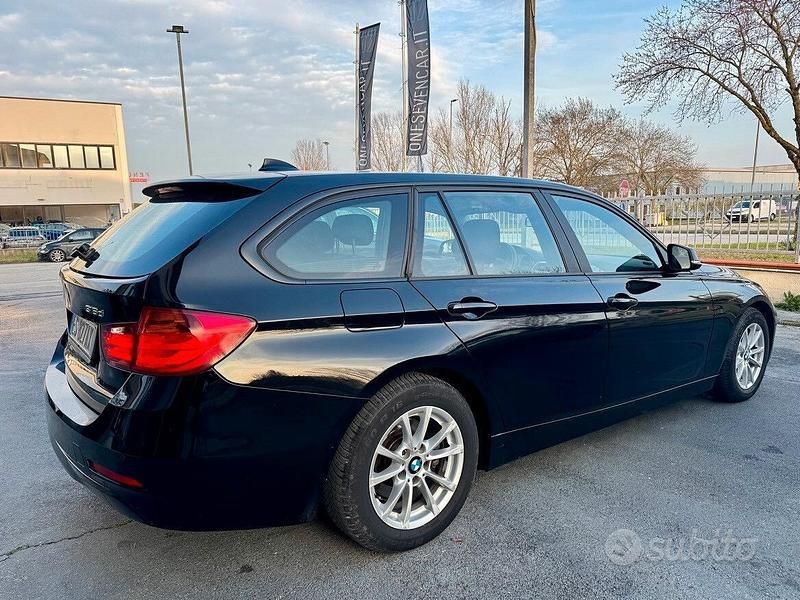 Usata BMW 316 Efficient Dynamics 115 CV (84 kW) 2013 Nero Station wagon