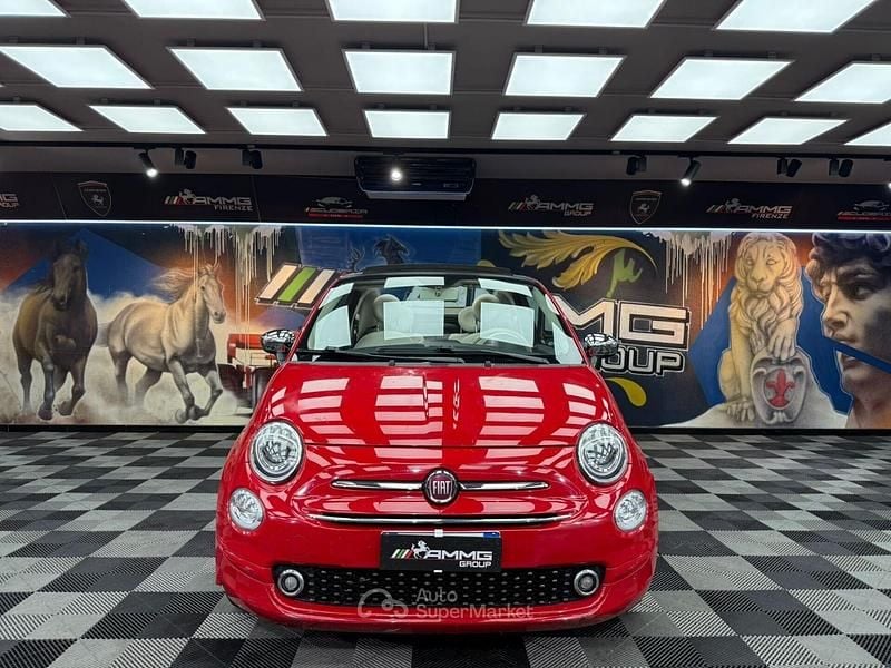 Begagnad Fiat 500 Collezione 95 HK (69 kW) 2018 Röd Cab