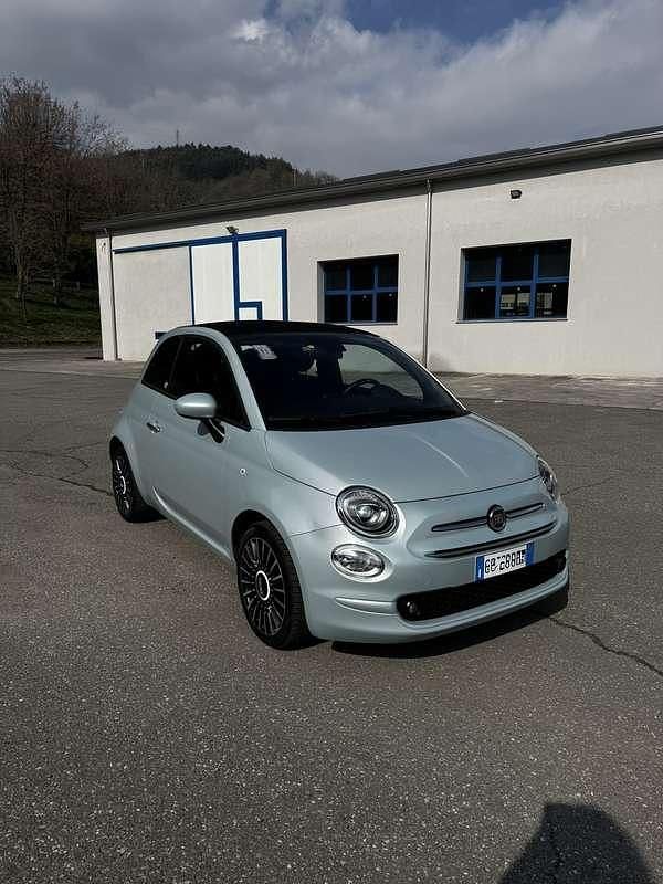 Usata Fiat 500C Connect 69 CV (50 kW) 2021 Blu/azzurro Cabrio