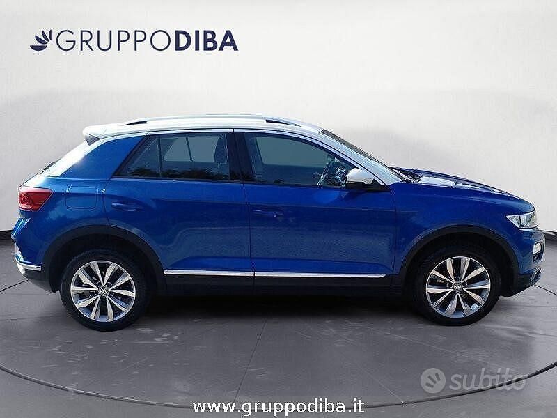Usata VW T-Roc Style 116 CV (85 kW) 2019 Blu SUV