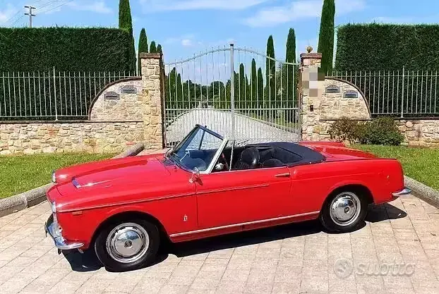 Usata Fiat 1200 101 CV (74 kW) 1960 Cabrio