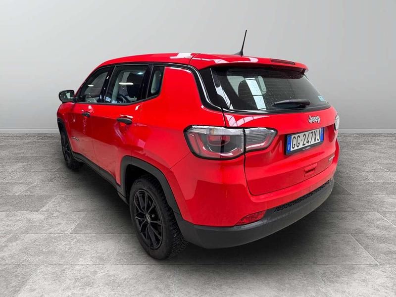 Usata Jeep Compass Longitude 131 CV (96 kW) 2021 Rosso SUV