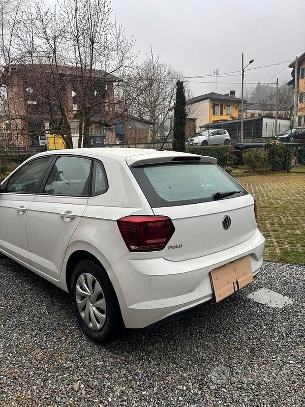 Usata VW Polo 80 CV (58 kW) 2018 Bianco Utilitaria