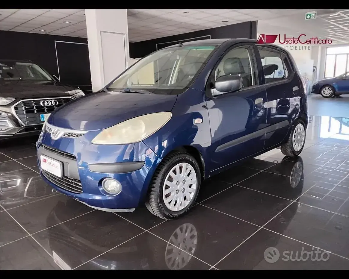 Usata Hyundai i10 66 CV (48 kW) 2010 Bluazzurro Utilitaria