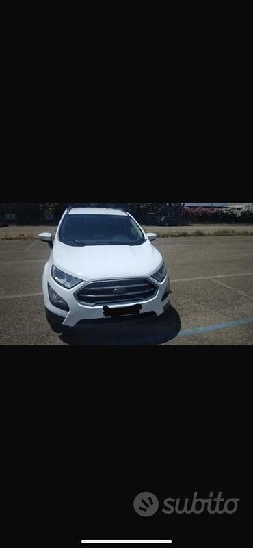 Usata Ford Ecosport 99 CV (72 kW) 2019 Bianco SUV