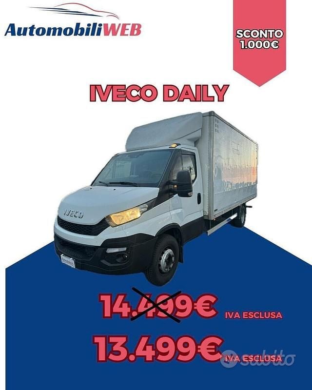 Usata Iveco Daily 169 CV (124 kW) 2016 Bianco Berlina