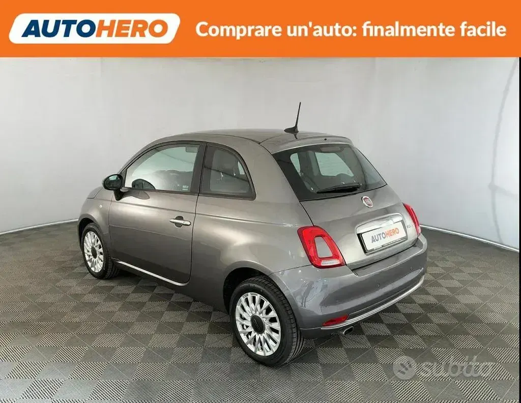 Usata Fiat 500 Lounge 69 CV (50 kW) 2021 Grigio Utilitaria