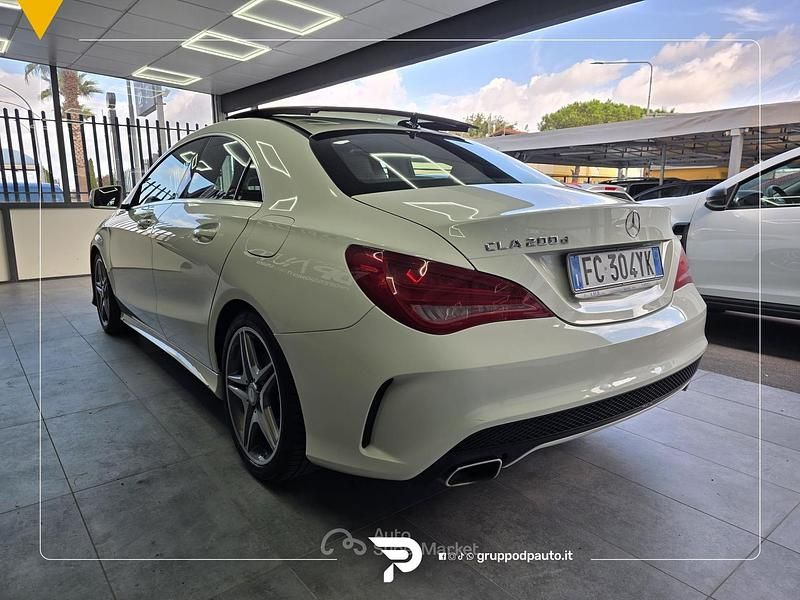 Usata Mercedes CLA200 Premium 136 CV (100 kW) 2016 Bianco Berlina