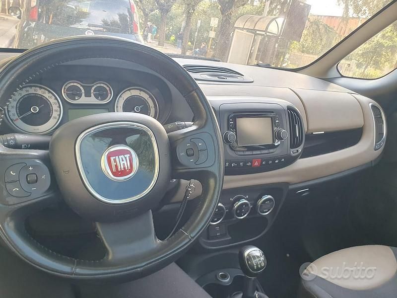 Usata Fiat 500L 85 CV (62 kW) 2013 Grigio Monovolume