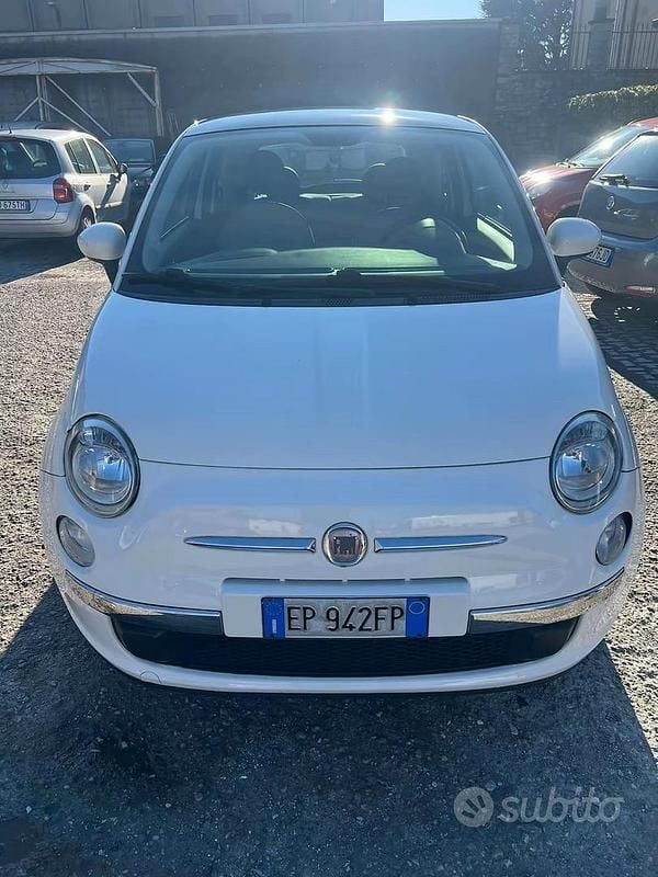 Usata Fiat 500 Pop 69 CV (50 kW) 2012 Bianco Berlina