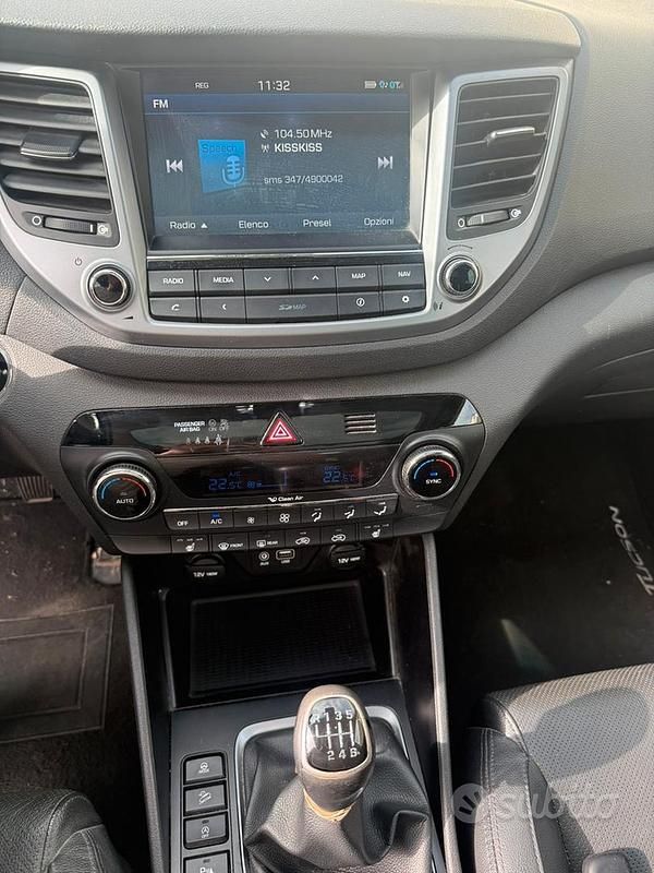 Usata Hyundai Tucson 116 CV (85 kW) 2016 Nero SUV